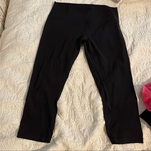 Lulu Lemon size 12 align capri leggings